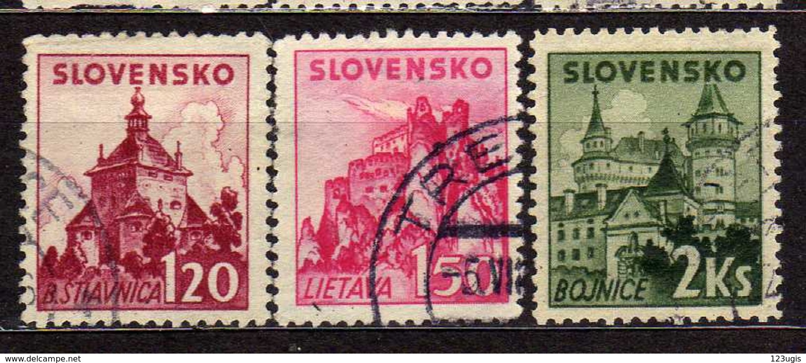 Slowakei / Slovakia, 1941, Mi 81-82; 84, Gestempelt  [060419XXV] - Gebraucht