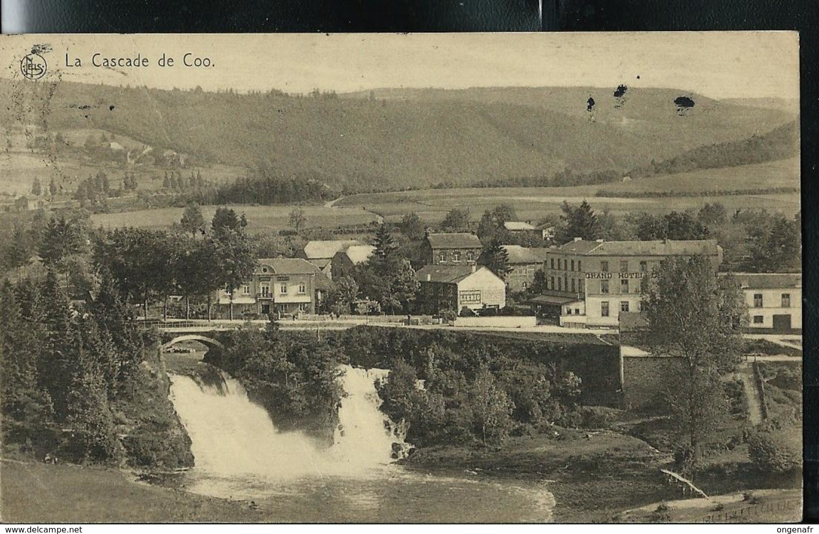 La Cascade De Coo: écrite Roanne- Coo 19/08/1921 - Trois-Ponts