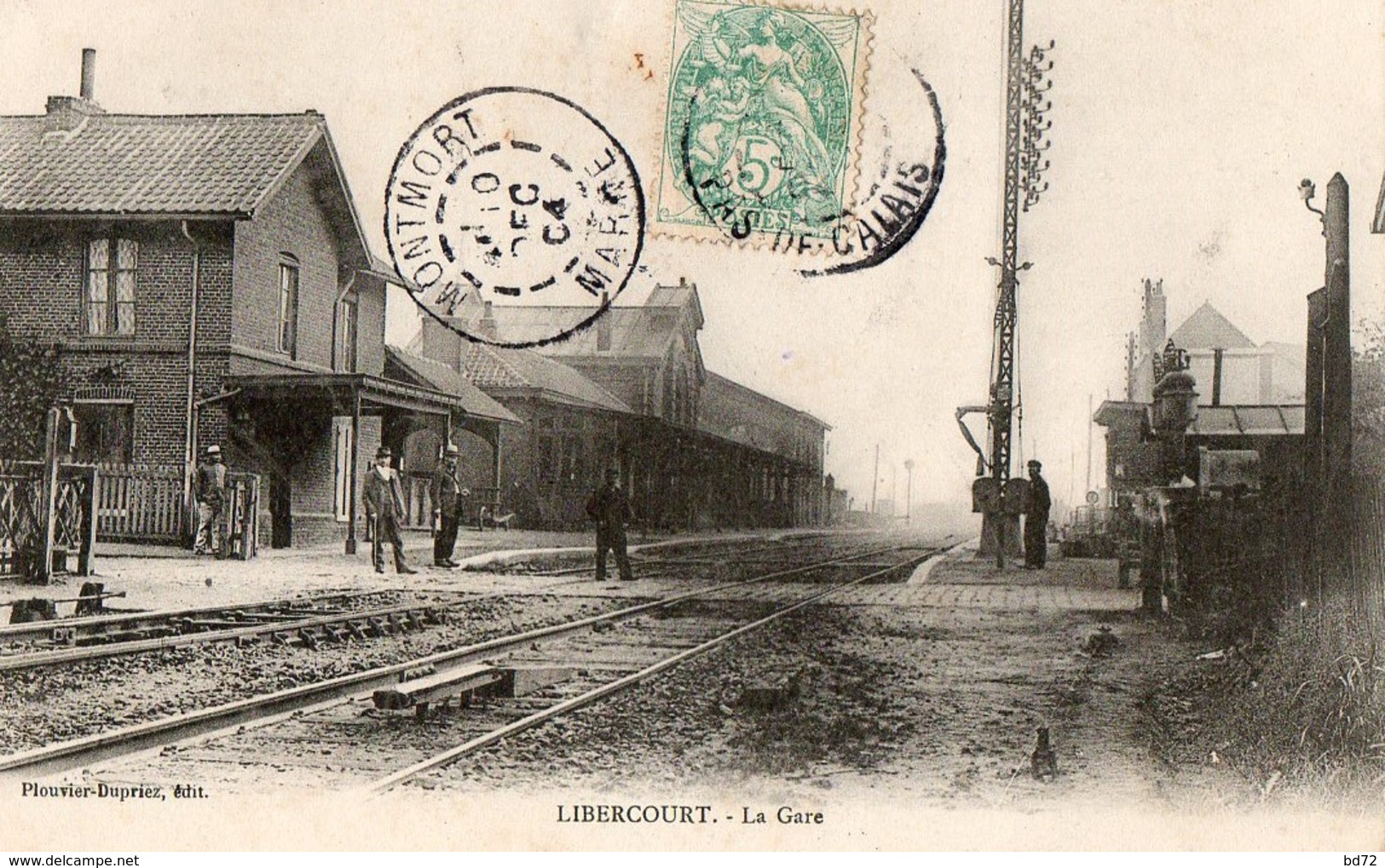 LIBERCOURT - La Gare - Autres & Non Classés