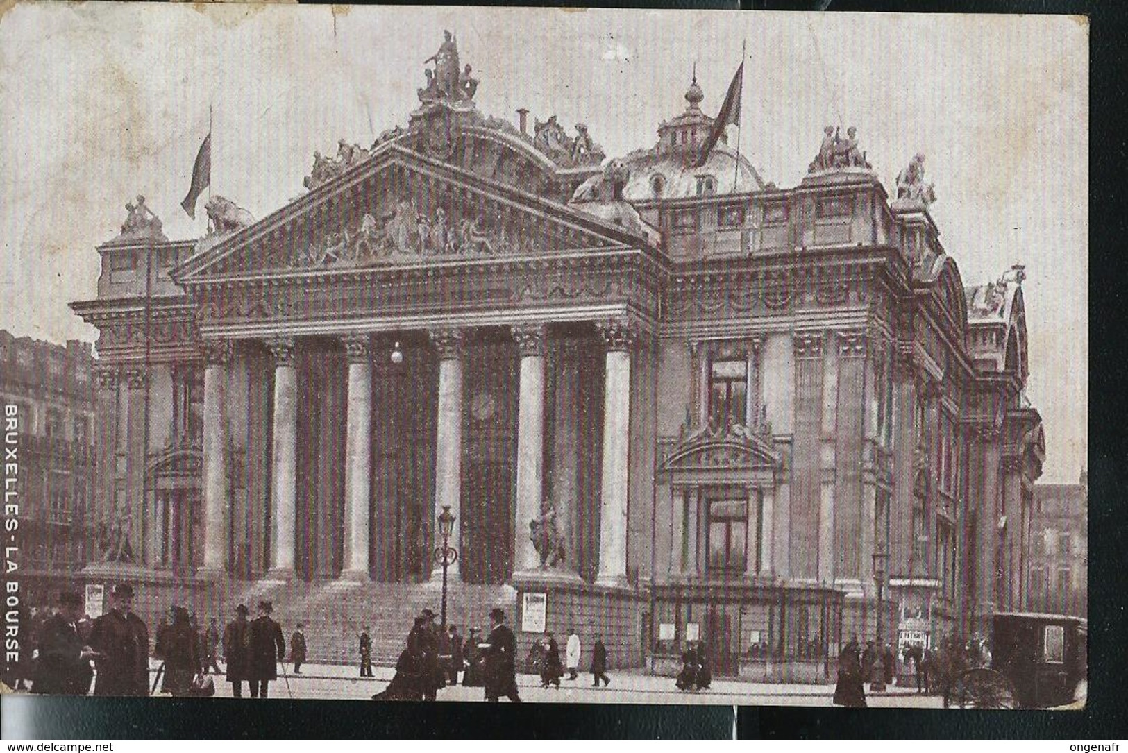 La Bourse; écrite: 12/09/1907 - Brussel (Stad)