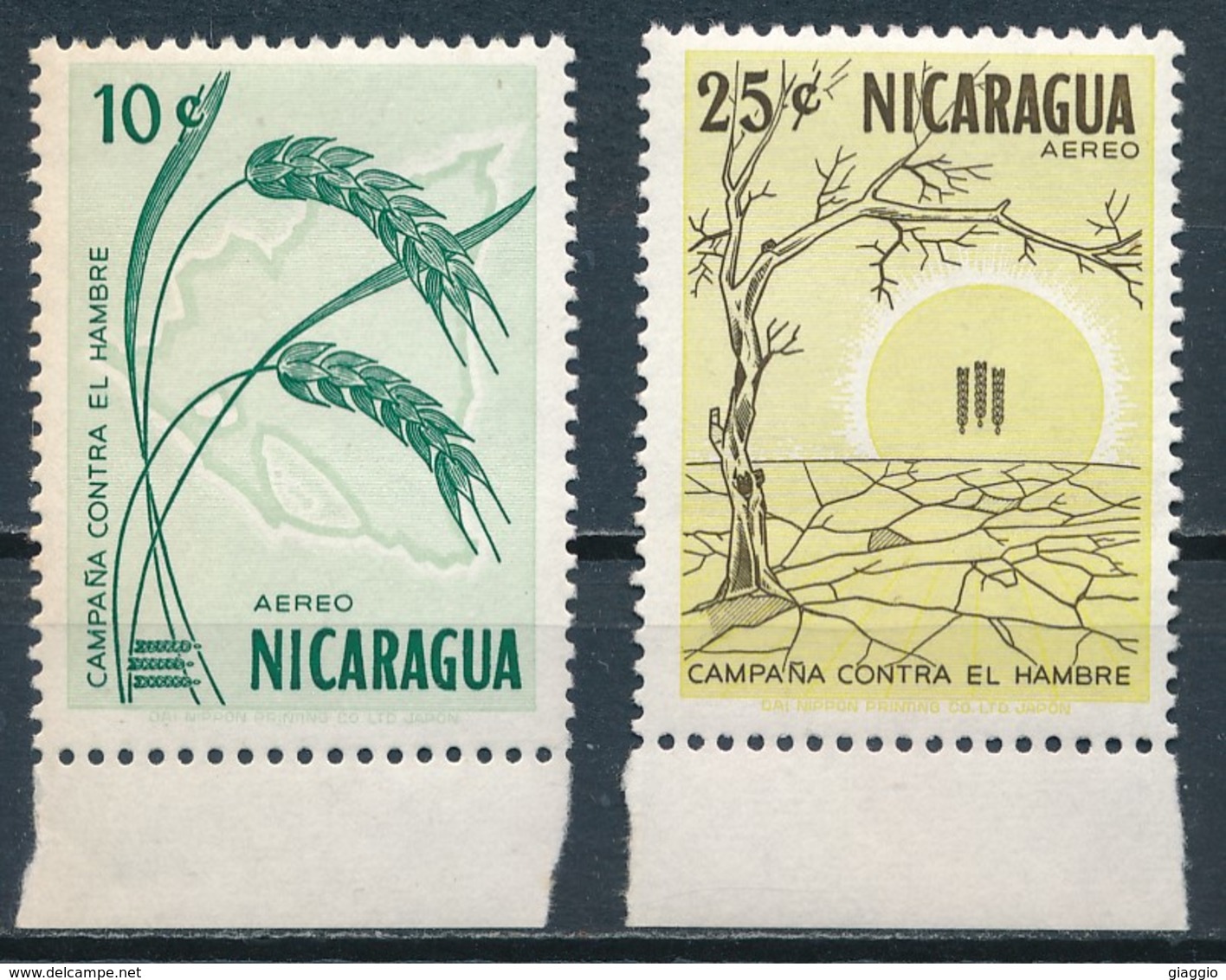 °°° NICARAGUA - Y&T N°489/90 PA - 1963 MNH °°° - Nicaragua