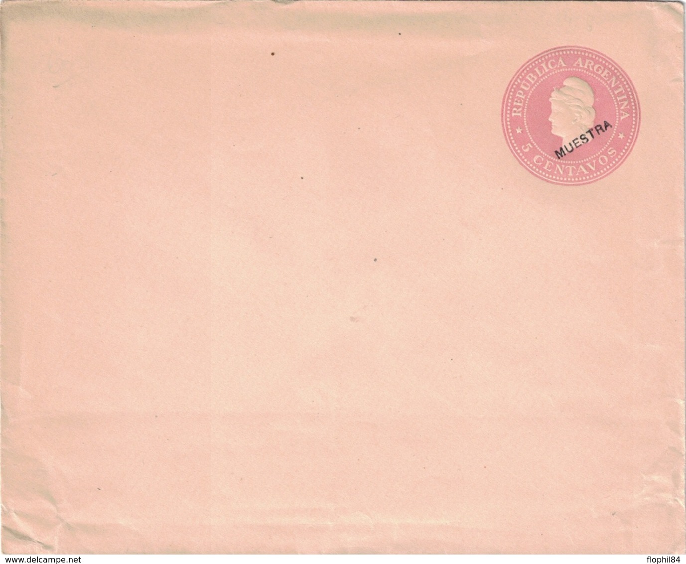 ARGENTINE - ENTIER POSTAL - MUESTRA - ECHANTILLON - SPECIMEN. - Lettres & Documents