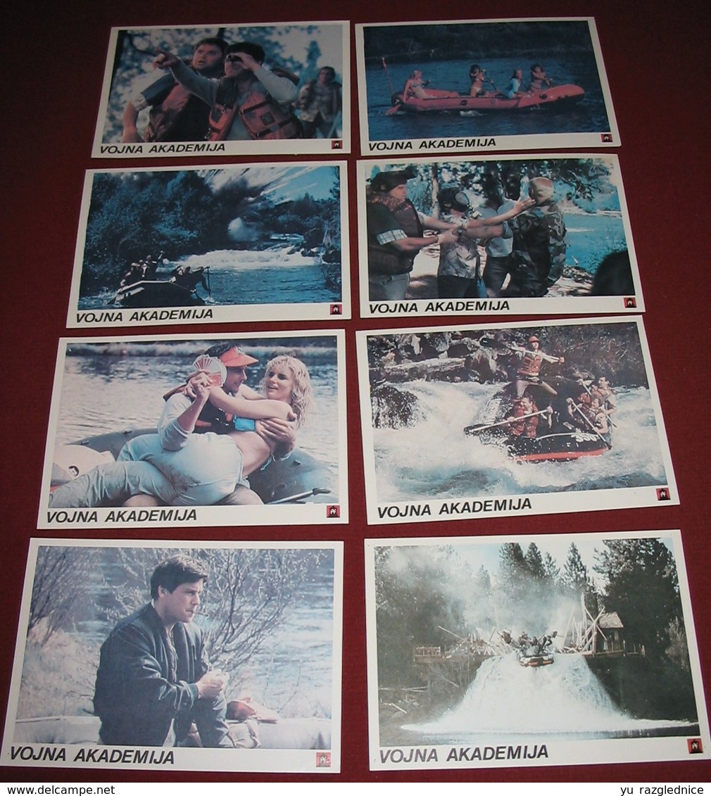 Tim Matheson UP THE CREEK Stephen Furst 8x Yugoslavian Lobby Cards - Foto's