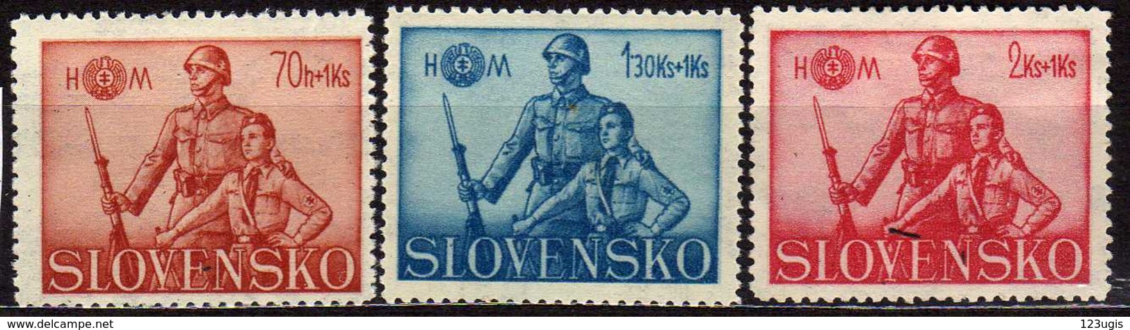 Slowakei / Slovakia, 1942, Mi 94-96 *  [060419XXV] - Nuevos