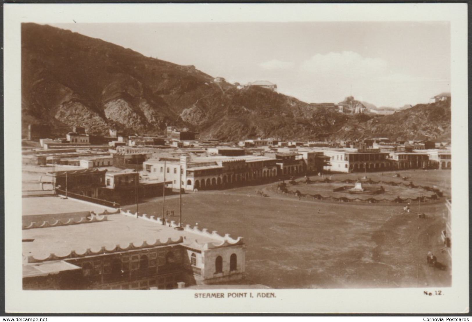 Steamer Point, Aden, C.1920 - MS Lehem RP Postcard - Yemen