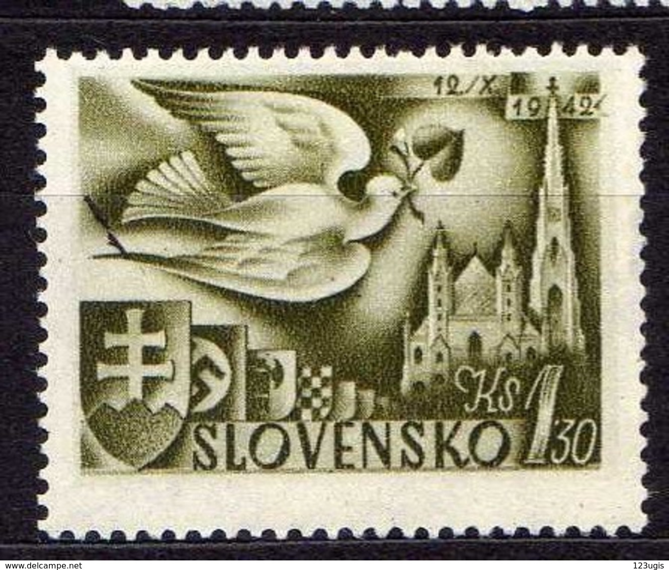 Slowakei / Slovakia, 1942, Mi 103 * [060419XXV] - Nuovi