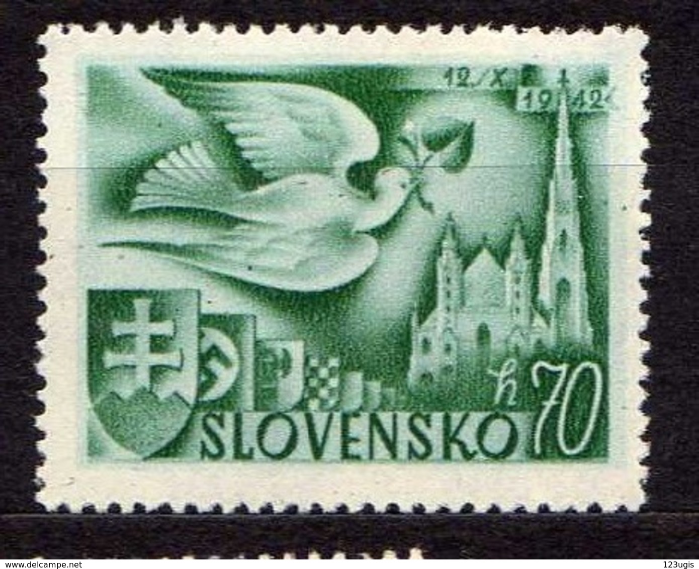 Slowakei / Slovakia, 1942, Mi 102 * [060419XXV] - Nuovi