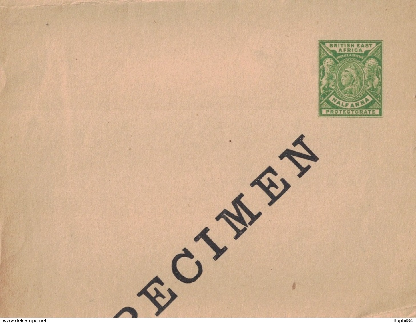 BRITISH EAST AFRICA - ENTIER POSTAL - SPECIMEN. - África Oriental Británica