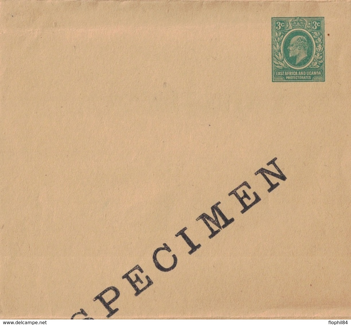 BRITISH EAST AFRICA & UGANDA - ENTIER POSTAL - SPECIMEN. - East Africa & Uganda Protectorates