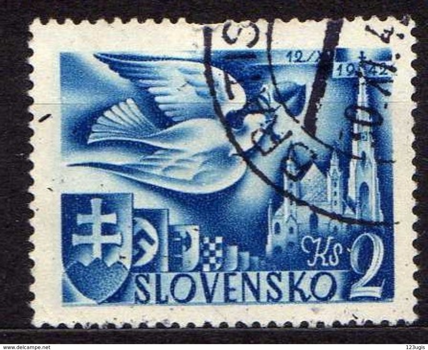 Slowakei / Slovakia, 1942, Mi 104, Gestempelt  [060419XXV] - Oblitérés