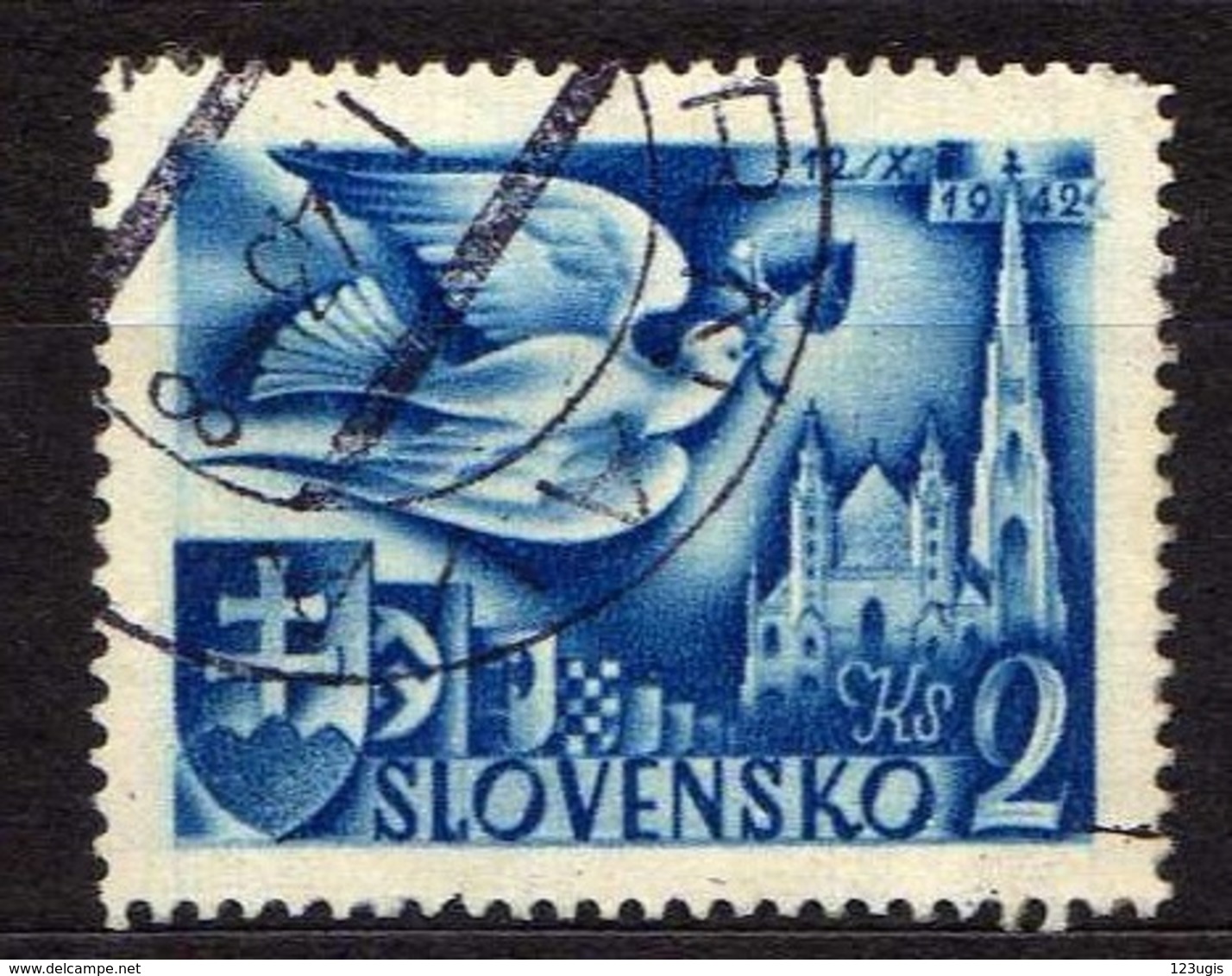 Slowakei / Slovakia, 1942, Mi 104, Gestempelt  [060419XXV] - Oblitérés