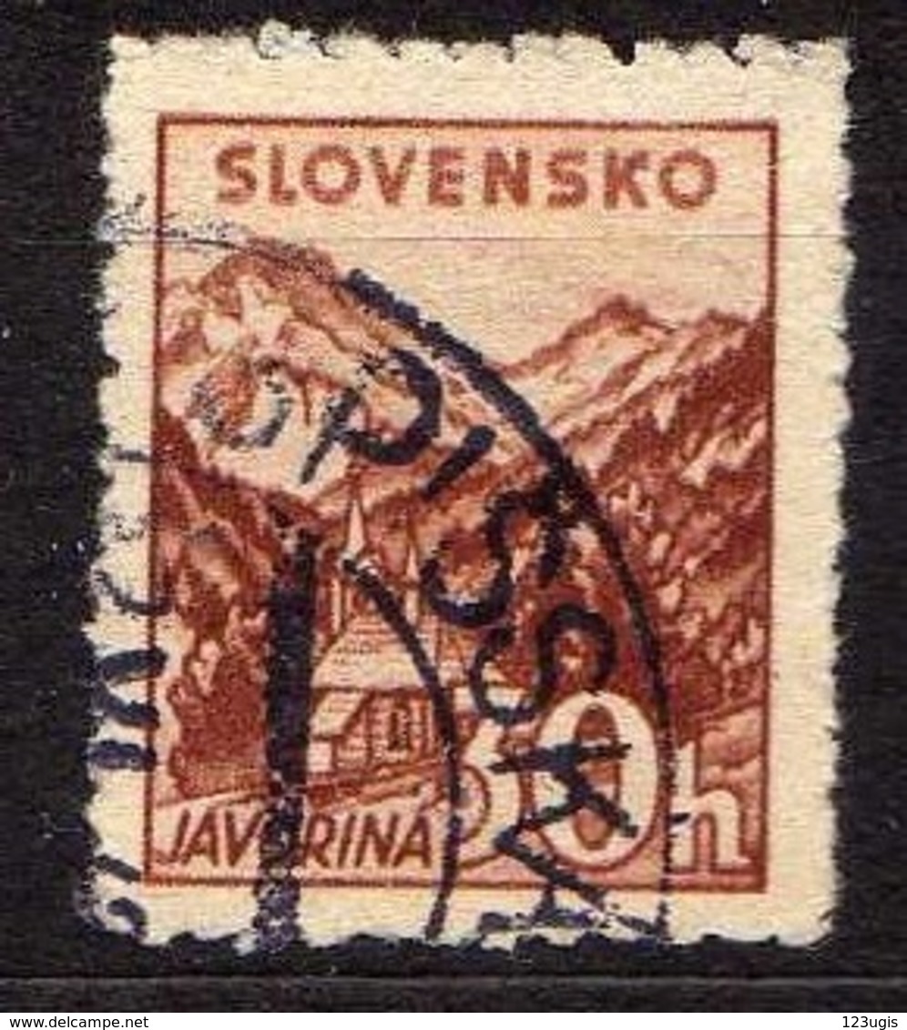 Slowakei / Slovakia, 1940/43, Mi 75 X, Gestempelt [060419XXV] - Gebraucht