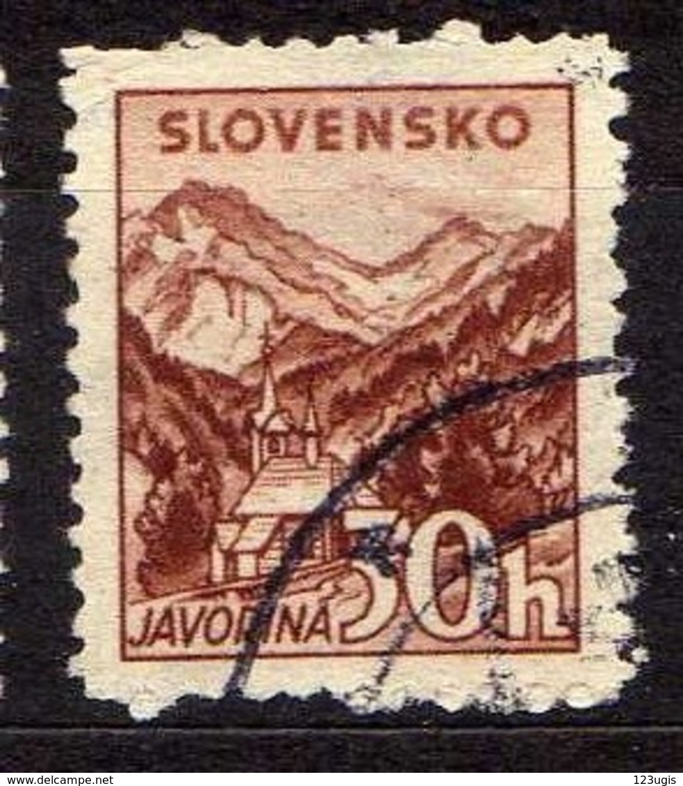 Slowakei / Slovakia, 1940/43, Mi 75 Y A, Gestempelt [060419XXV] - Oblitérés