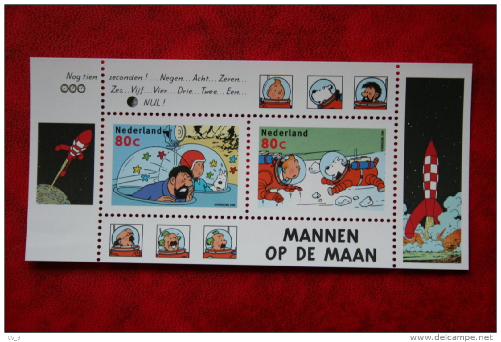 Kuifje TIM Und STRUPPI TIN TIN NVPH 1839 (Mi Block 60); 1999 POSTFRIS / MNH ** NEDERLAND / NIEDERLANDE - Ongebruikt