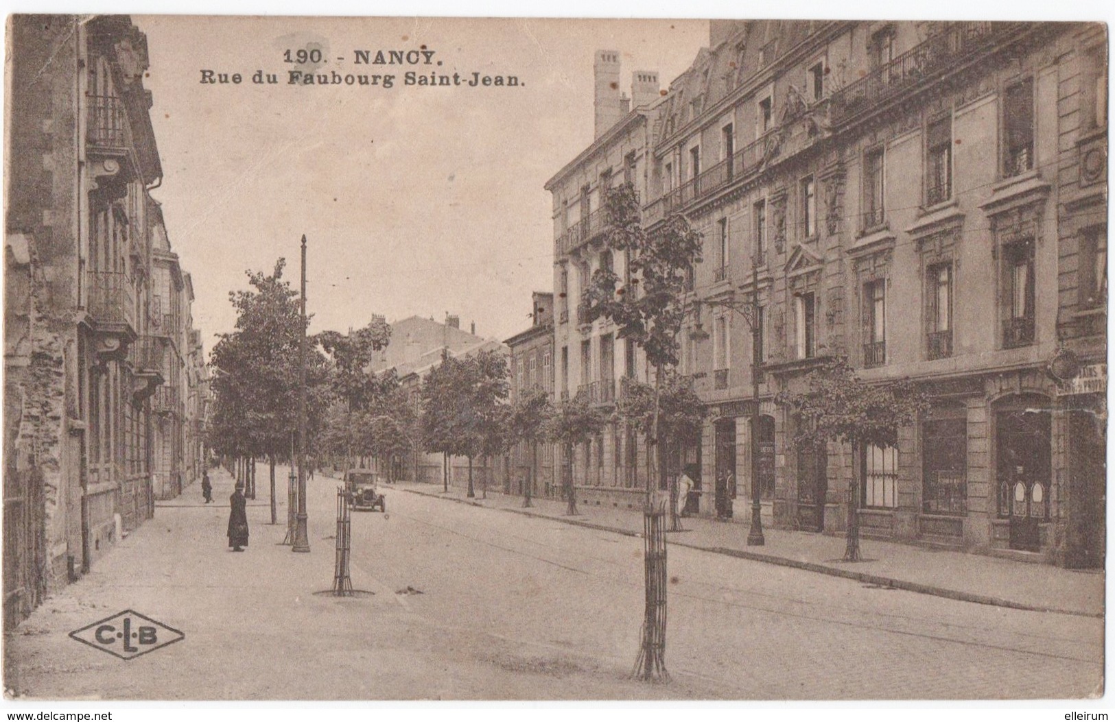 NANCY (54) RUE Du FAUBOURG SAINT-JEAN. 1928. - Altri & Non Classificati