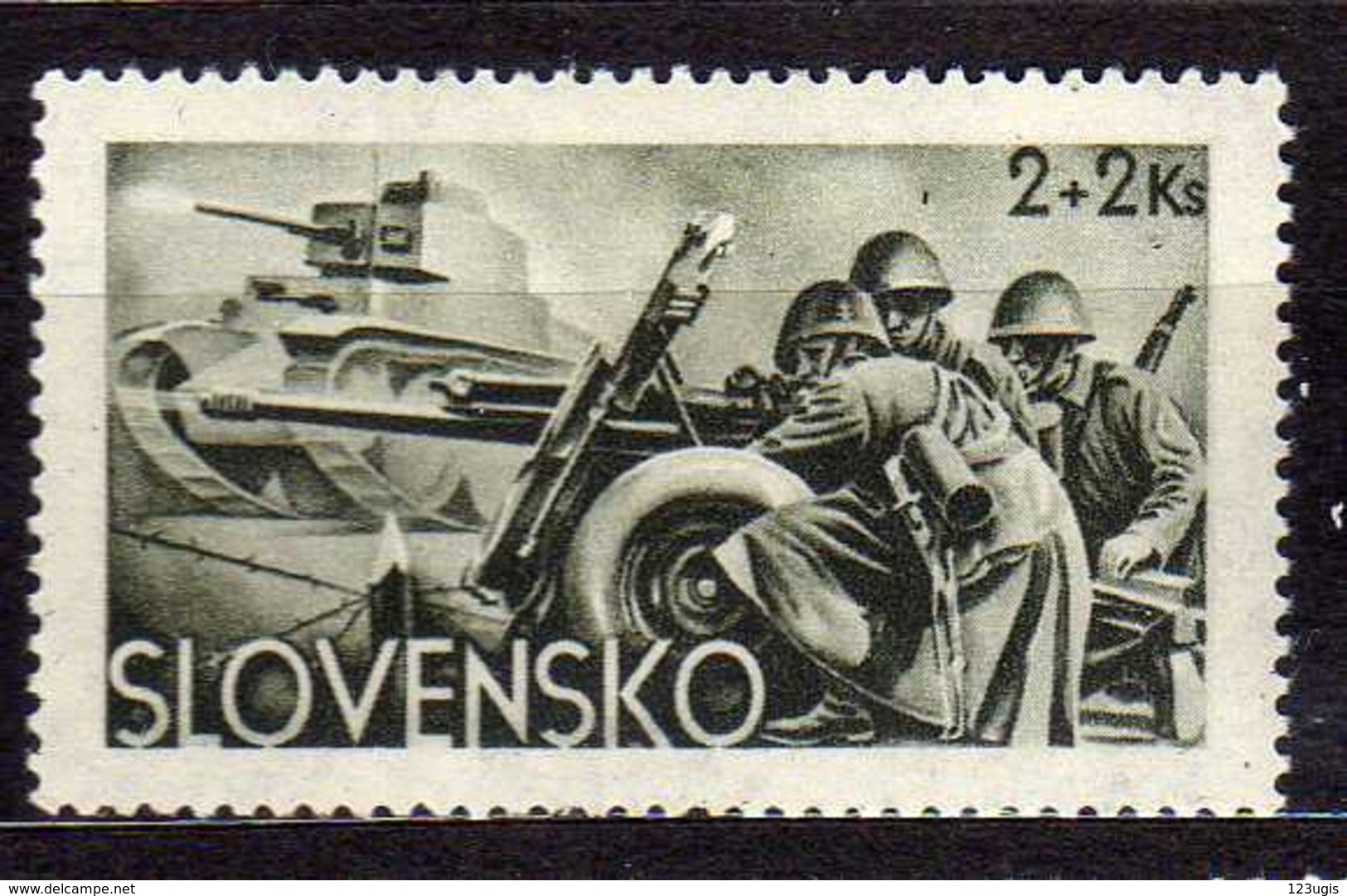 Slowakei / Slovakia, 1943, Mi 123 * [060419XXV] - Neufs