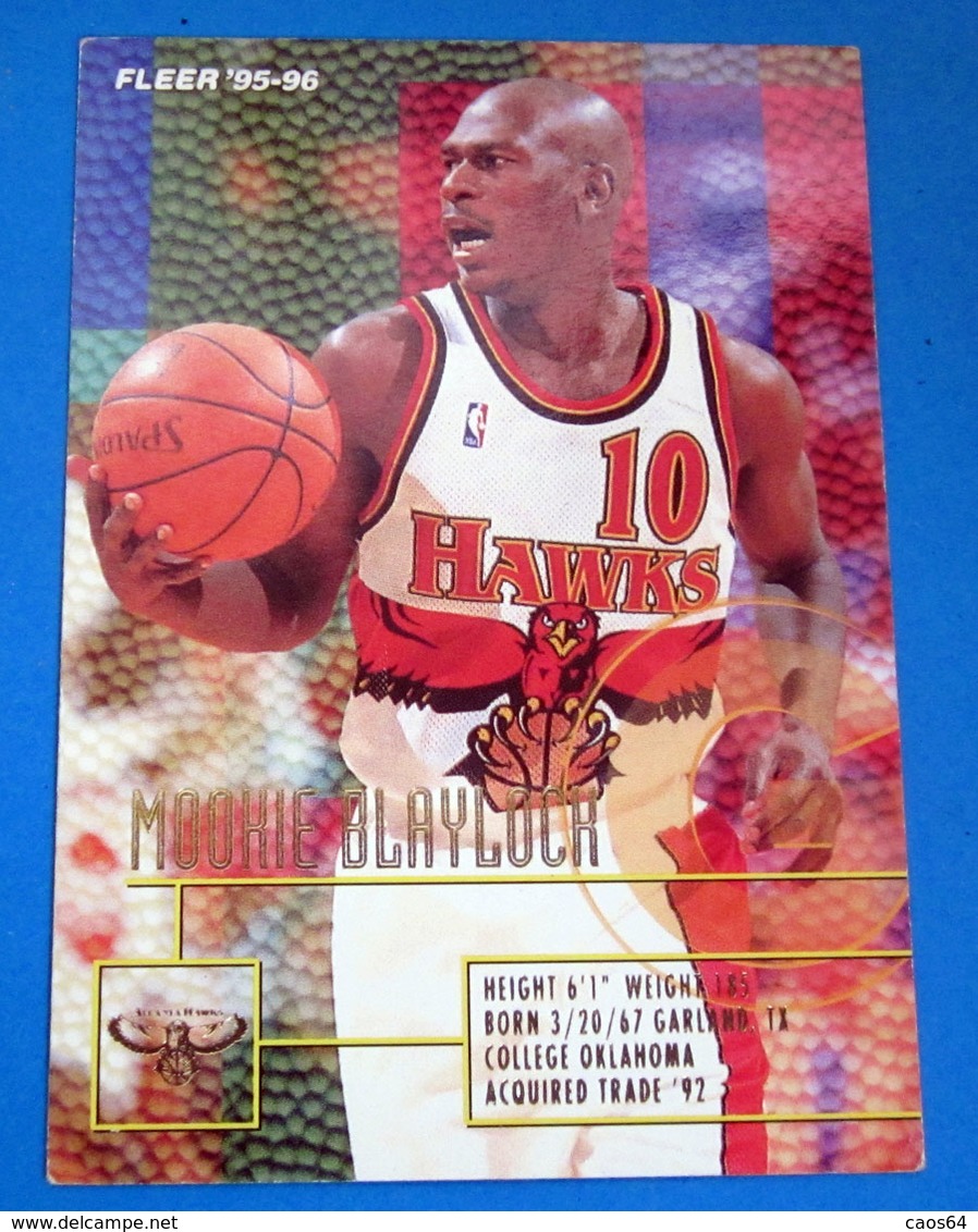 MOOKIE BLAYLOCK CARDS NBA FLEER 95-96 N 272 - Other & Unclassified