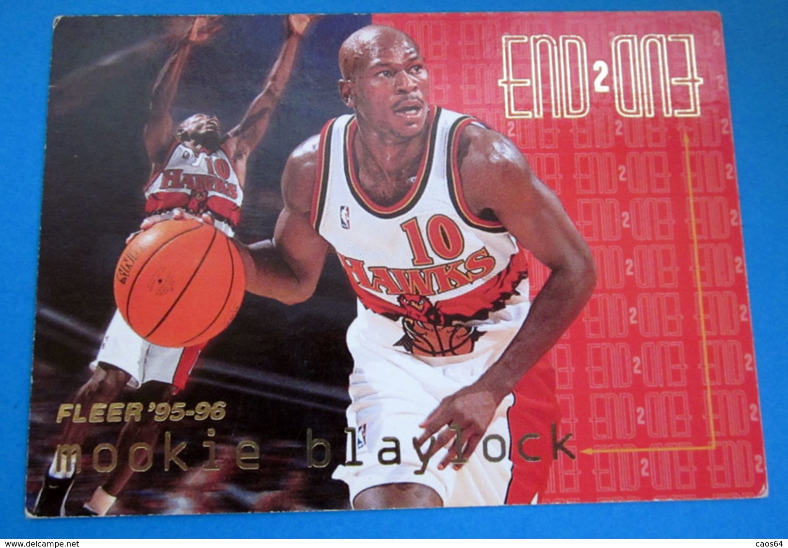 MOOKIE BLAYLOCK CARDS NBA FLEER 95-96 N 470 - Other & Unclassified