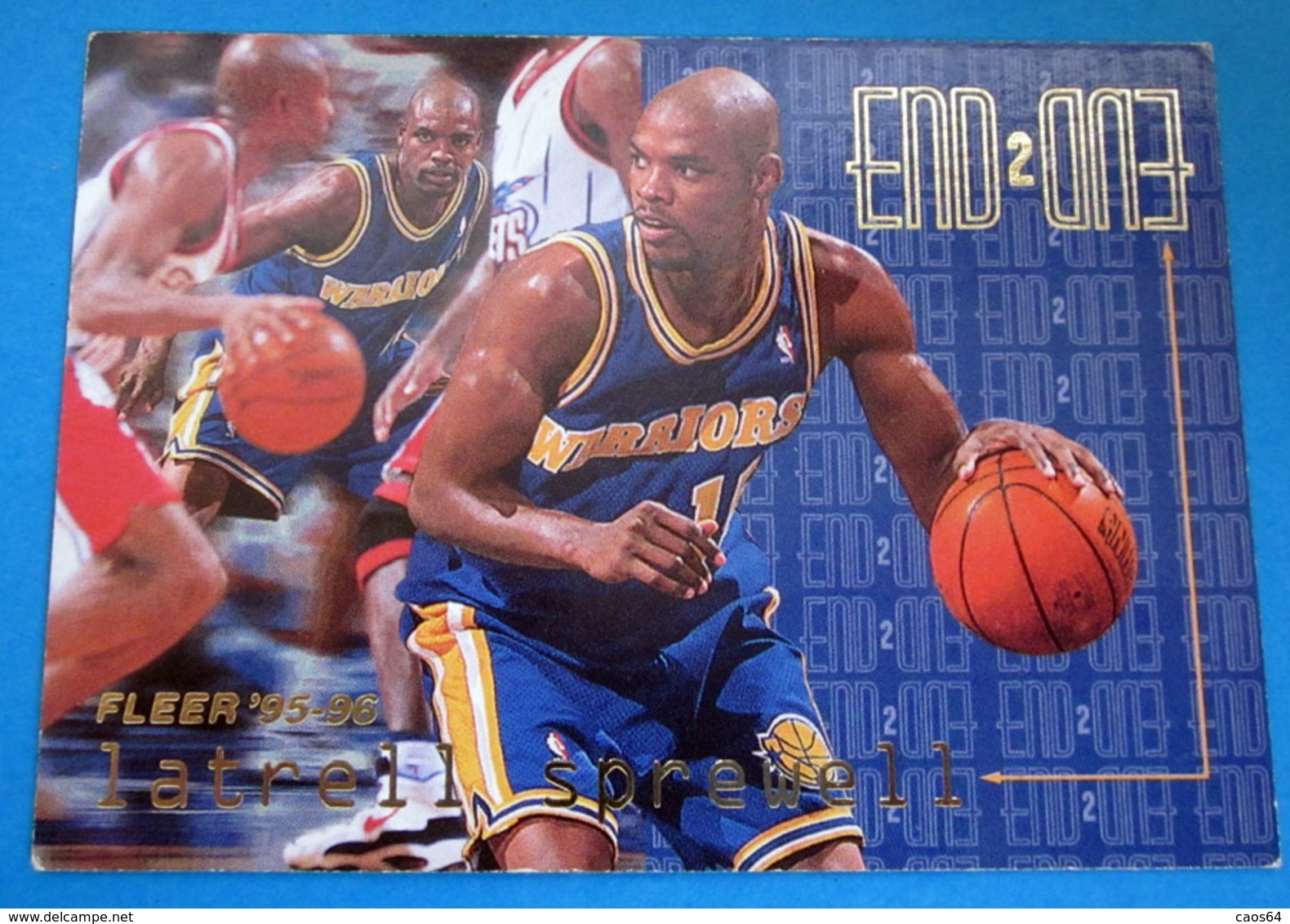 LATRELL SPREWELL CARDS NBA FLEER 1996 N 487 - Altri & Non Classificati