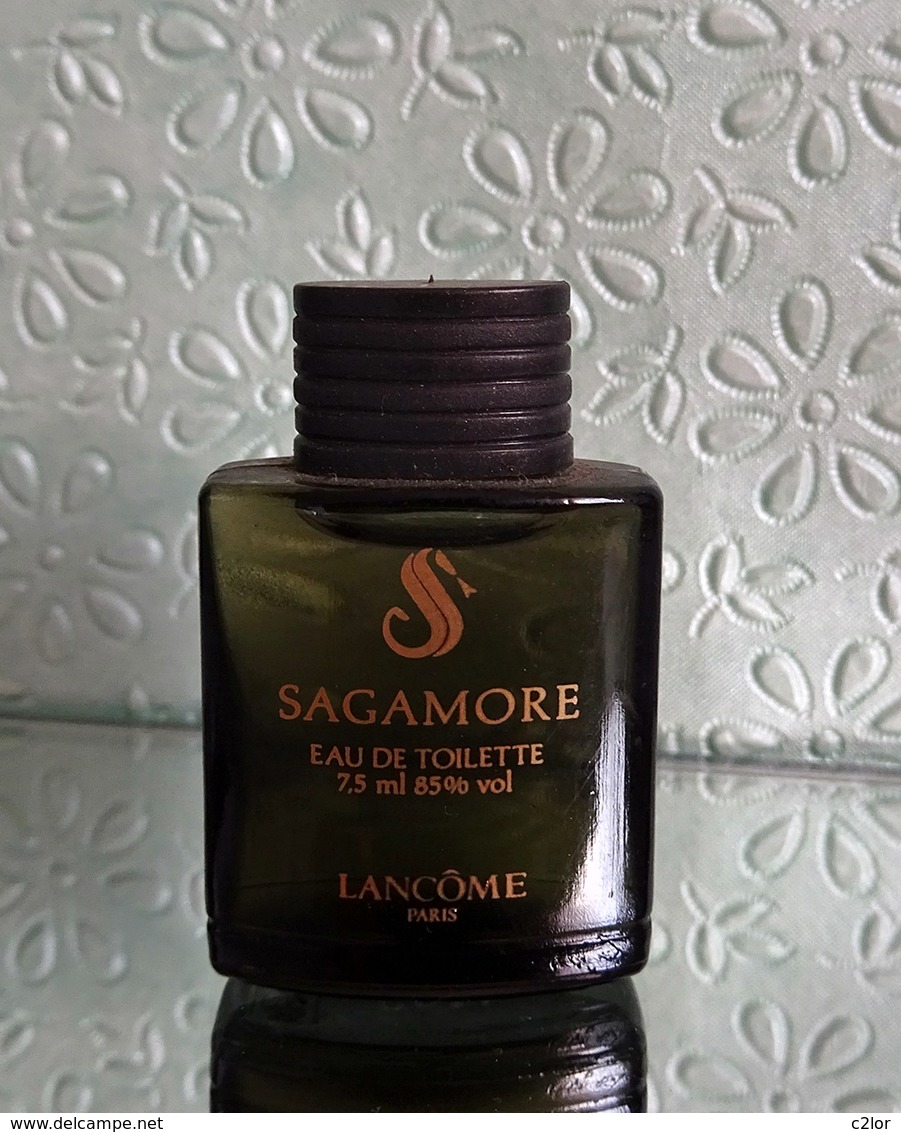 Miniature  "SAGAMORE " De LANCÔME  Eau De Toilette 7,5 Ml Sans Boite - Miniatures Hommes (sans Boite)