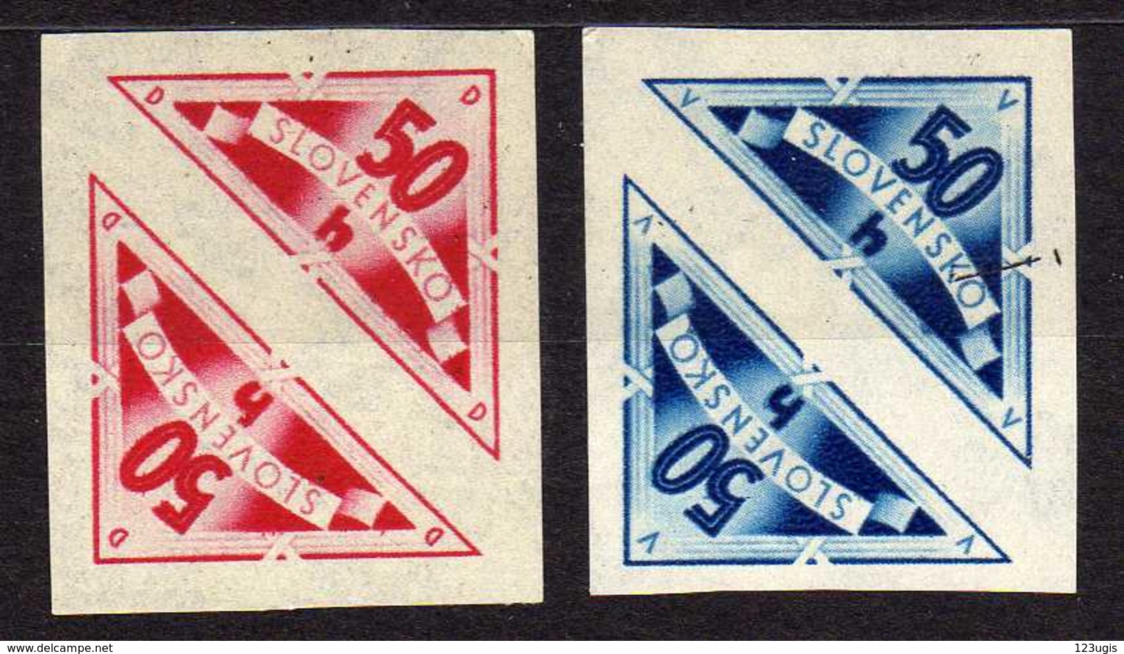 Slowakei / Slovakia, 1940, Mi 79-80 ** [060419XXV] - Unused Stamps