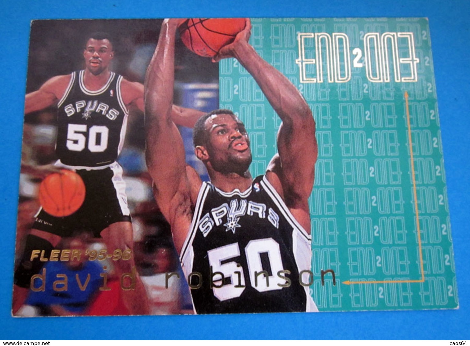 DAVID ROBINSON  CARDS NBA FLEER 1996 N 486 - Altri & Non Classificati