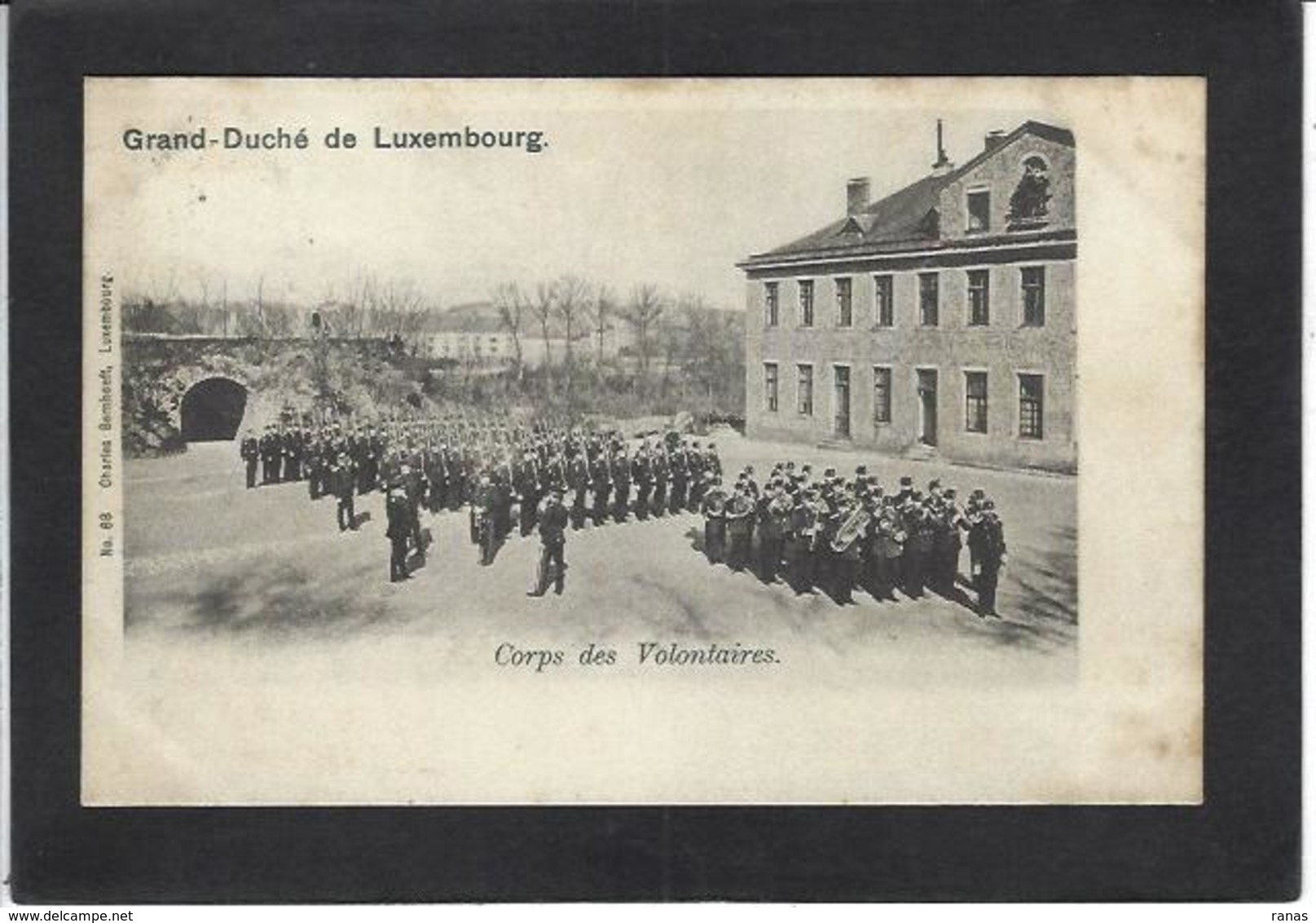 CPA Luxembourg Timbré Non Circulé Militaria - Luxembourg - Ville