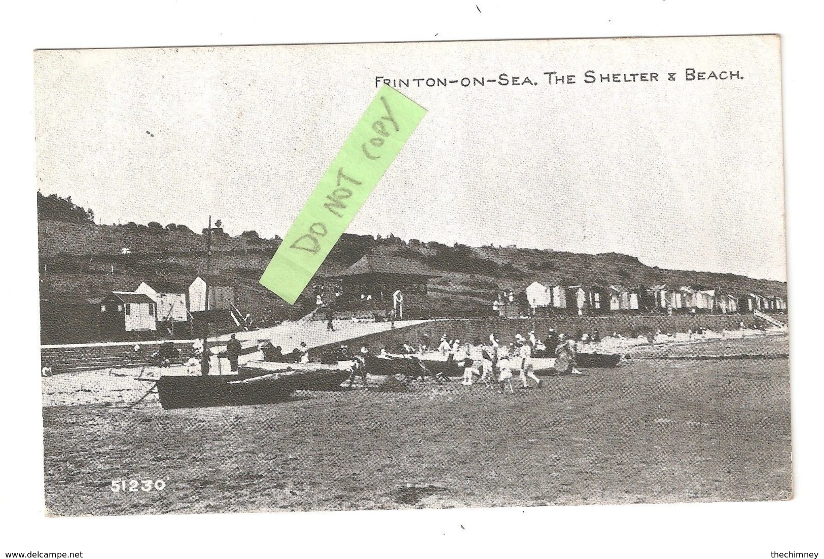 FRINTON ON SEA ESSEX THE SHELTER BEACH HUTS & BATHING HUTS USED 1929 - Otros & Sin Clasificación