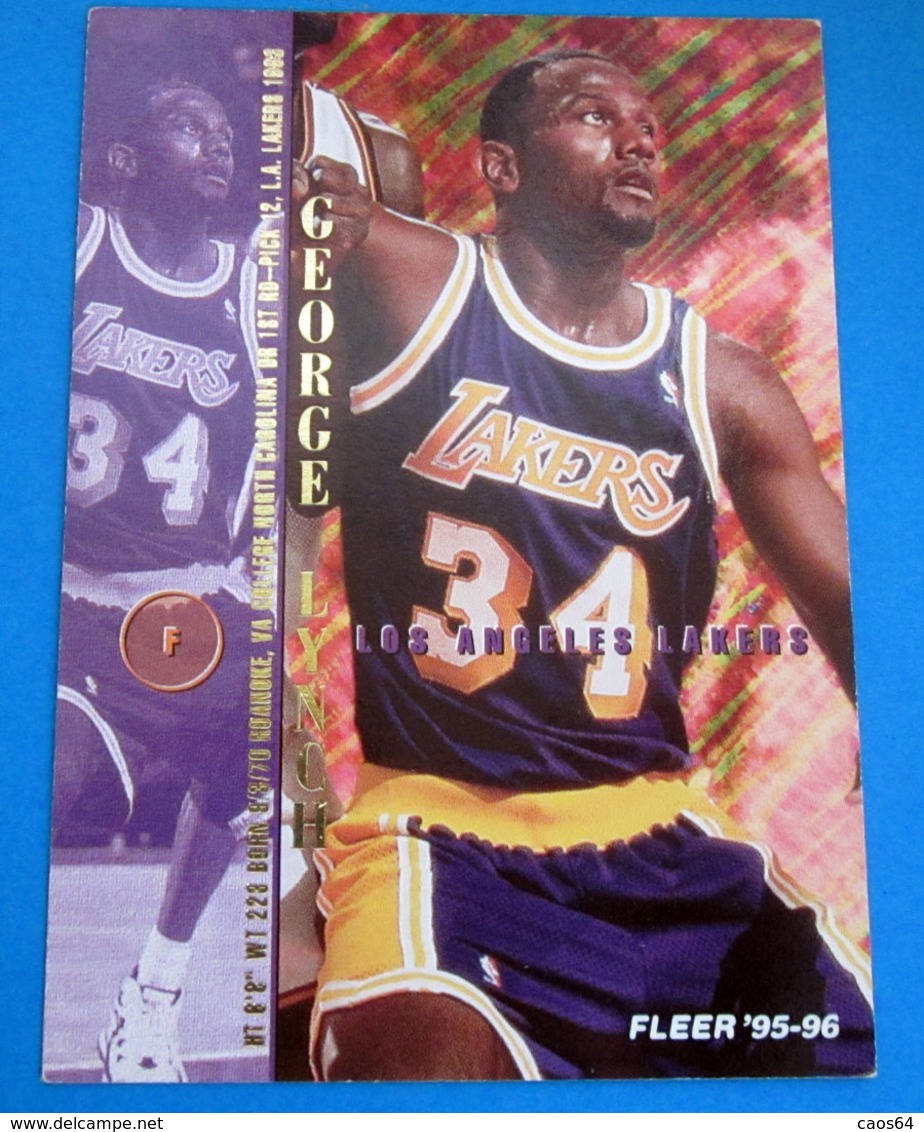 GEORGE LYNCH  CARDS NBA FLEER 1996 N 302 - Altri & Non Classificati