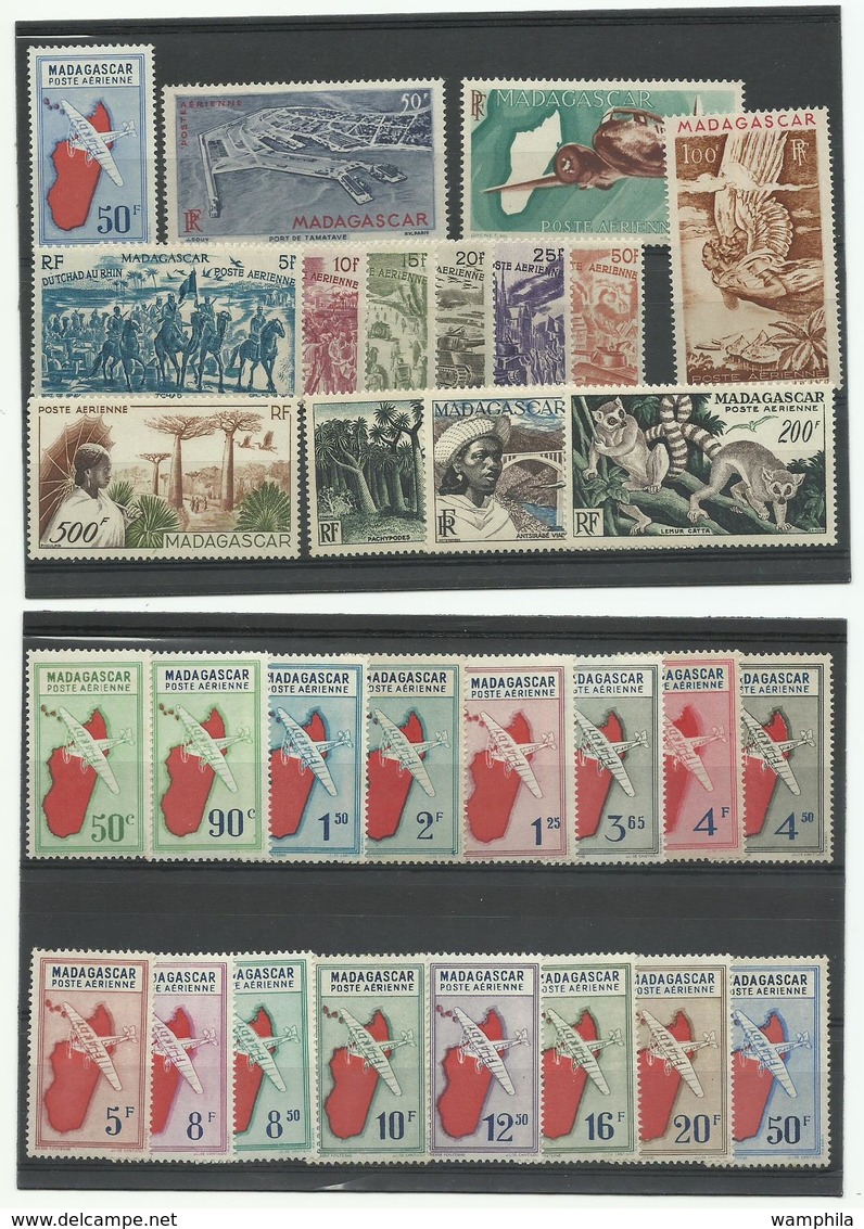 Madagascar, Lot De Poste Aérienne Neufs* Cote YT 128€95 - Poste Aérienne