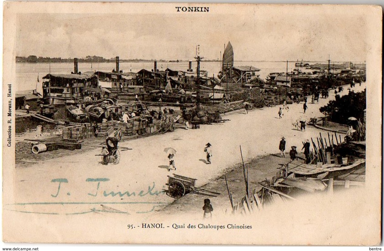 TONKIN - Hanoï - Quai Des Chaloupes Chinoises - Viêt-Nam