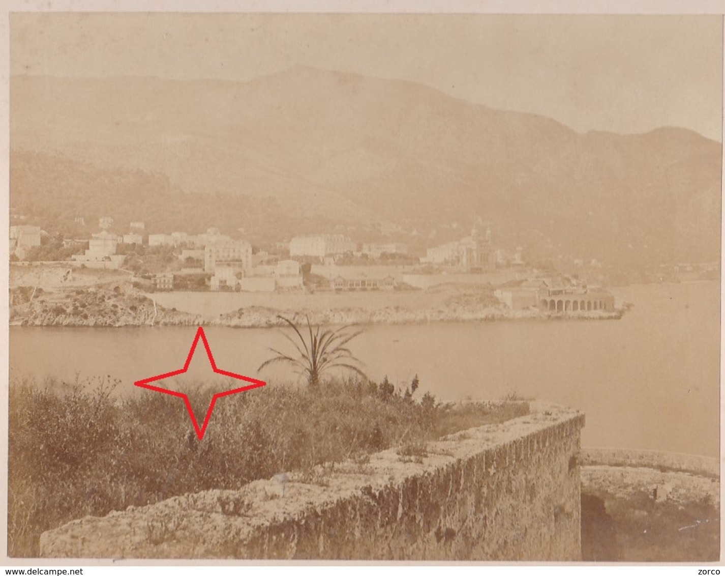 MONACO Lot De 3 Photos Prisent Vers 1895. - Monte-Carlo