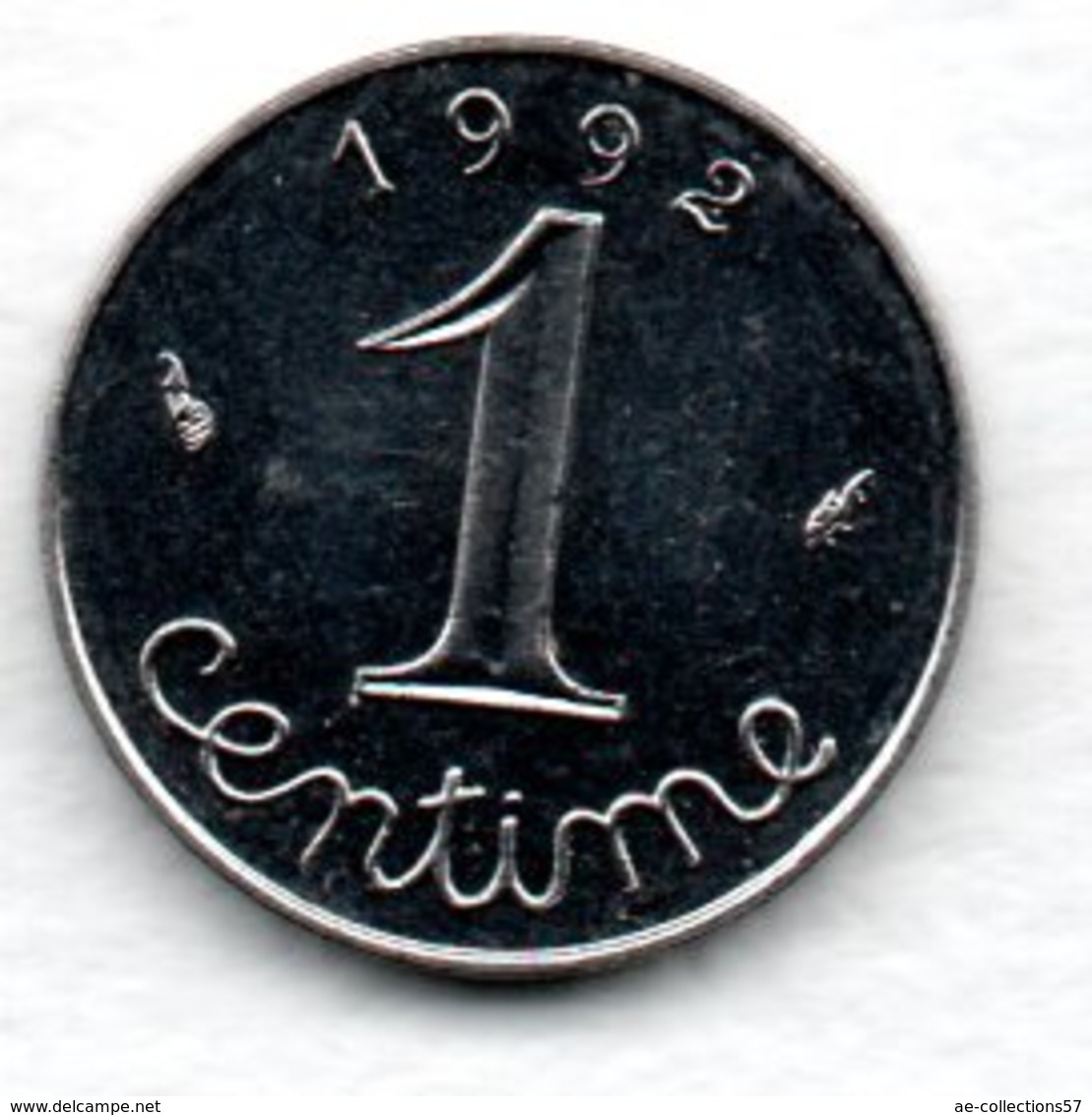 Epi -  1 Centime 1992   -  état SPL - Other & Unclassified