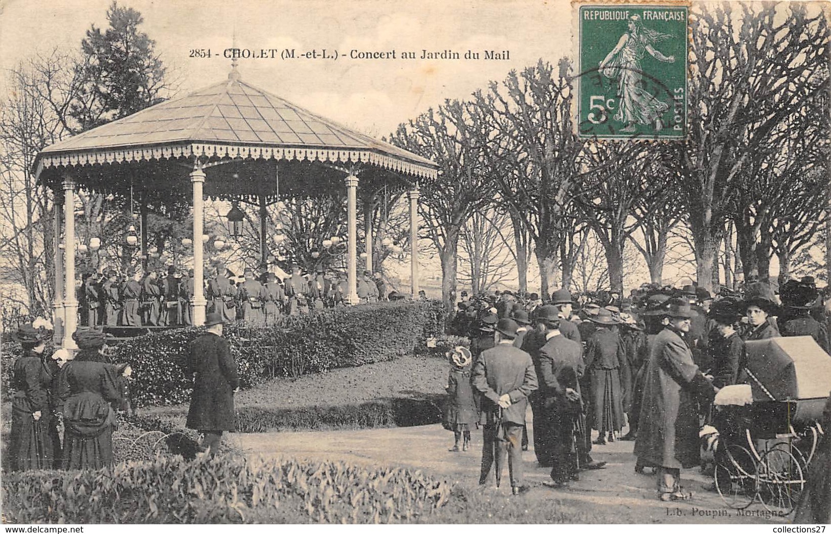 49-CHOLET- CONCERT  AU JARDIN DU MAIL - Cholet