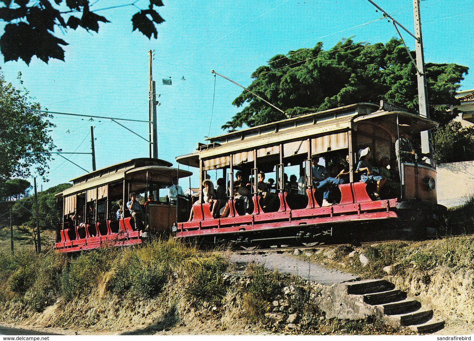 Postcard Of Sintra Tram (5419) - Tramways