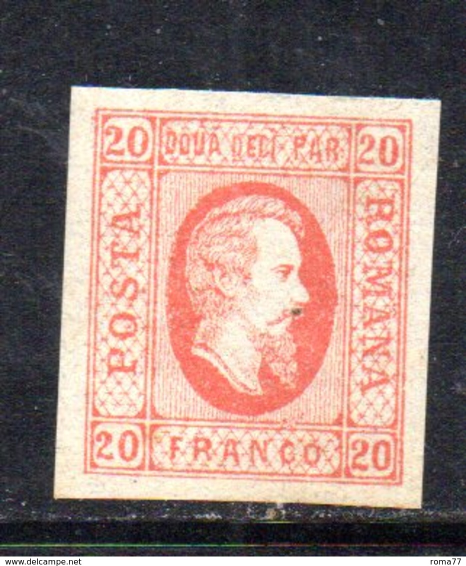 APR110 - ROMANIA  1865 , 20 P. Yvert N. 13  *  (2380A) - 1858-1880 Moldavia & Principato
