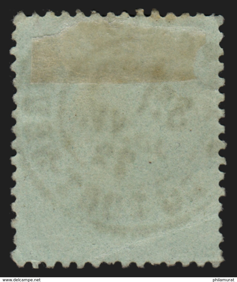 N°35, Napoléon 5c Vert-pâle Sur Bleu, Oblitéré Janvier 1872 - TB - 1870 Siege Of Paris