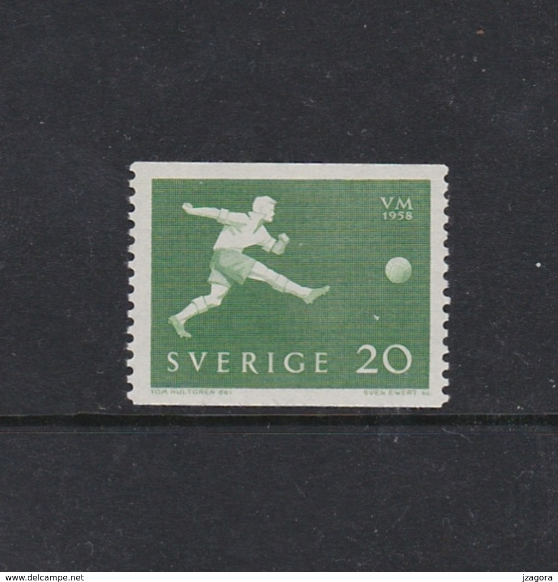 SOCCER FOOTBALL WORLD CHAMPIONSHIP - MUNDIAL 1958 - SWEDEN SCHWEDEN SUEDE MI 439 A MNH - 1958 – Suecia