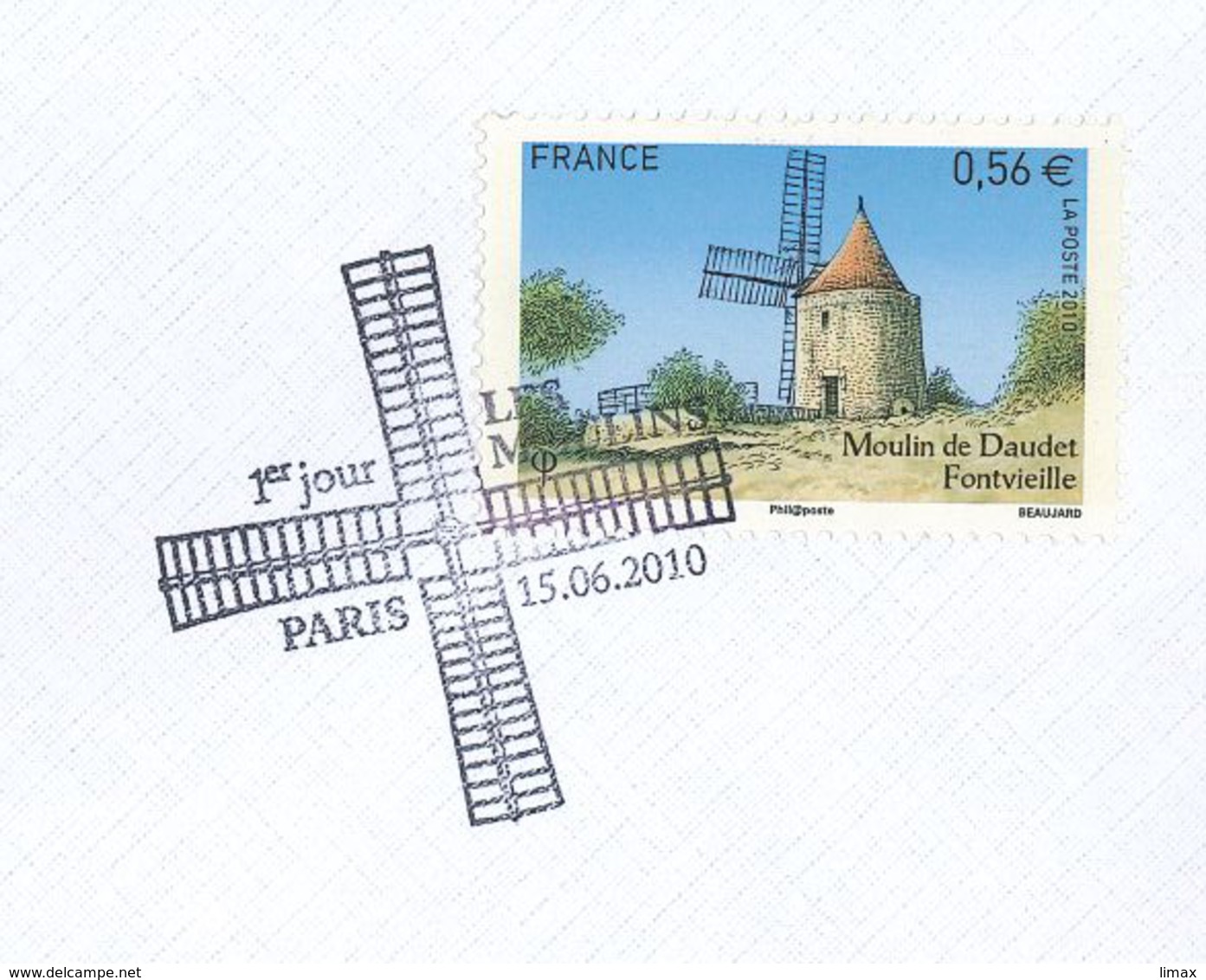 Moulin Daudet Fontvieille Windmühle Flügel - Covers & Documents