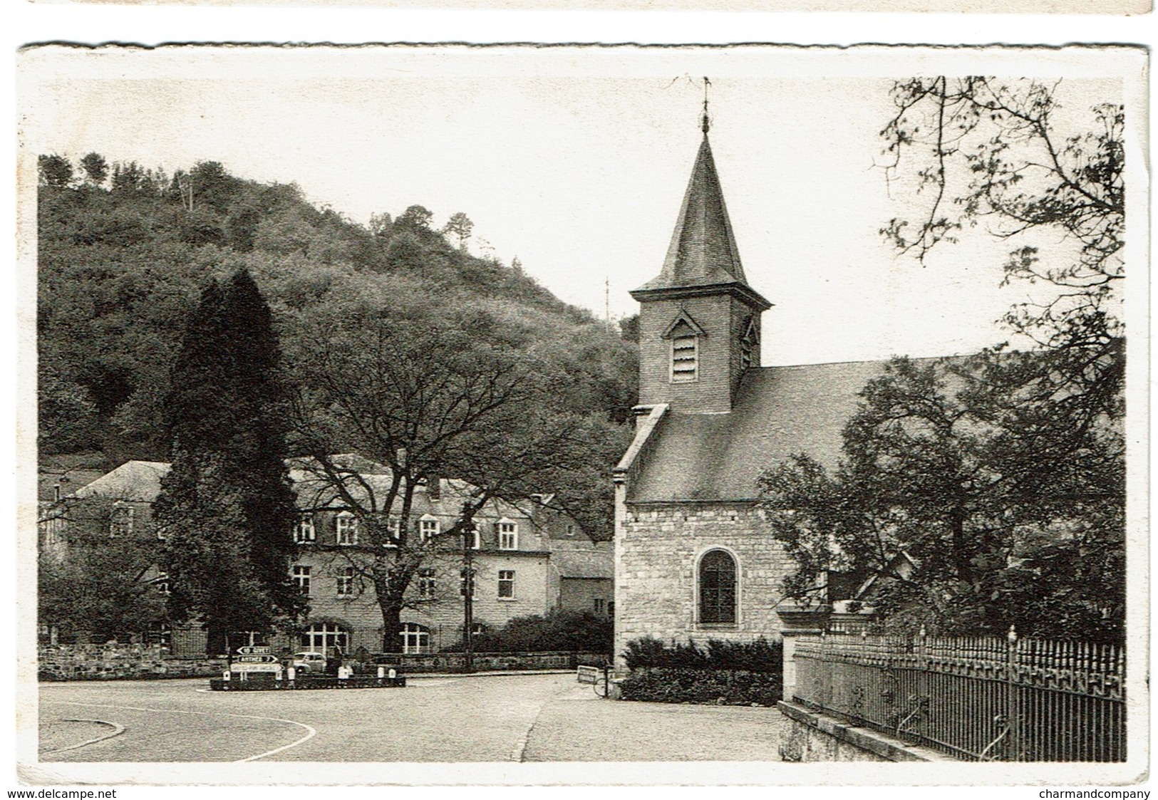 Hastière Lavaux - L'église Et Le Home Sainte-Bernadette - 1959 - Edit. A. Pieret-Libert - 2 Scans - Hastière