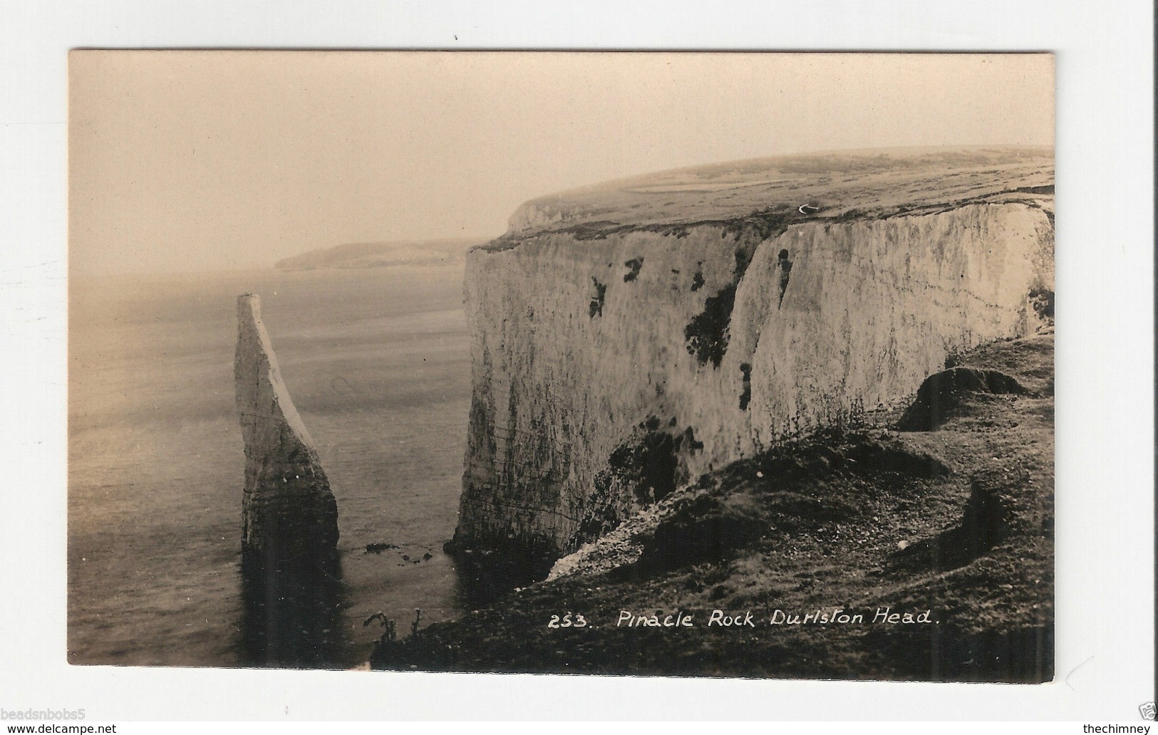 RP PINNACLE ROCK DURLASTON HEAD Nr SWANAGE DORSET - Altri & Non Classificati