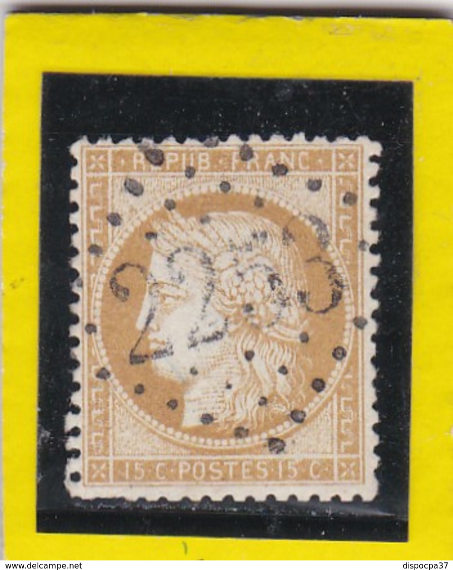 CERES N° 59   GC  2253  MARVILLE  /  53-MEUSE  REF 1371 - Ind 7  Cote 30€ - 1871-1875 Ceres