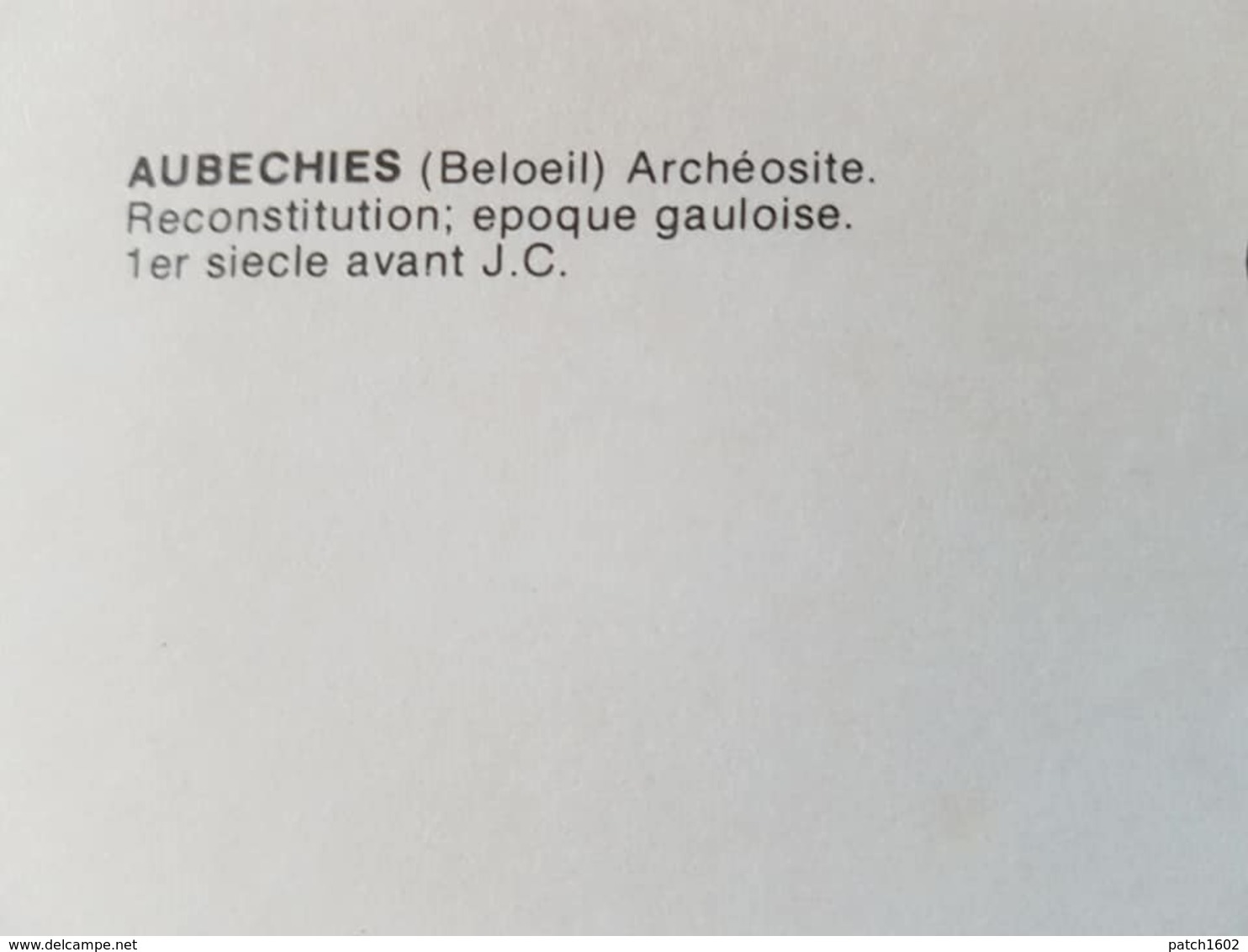 Aubechies Beloeil L'archéosite 12 Cartes Postal - Lugares