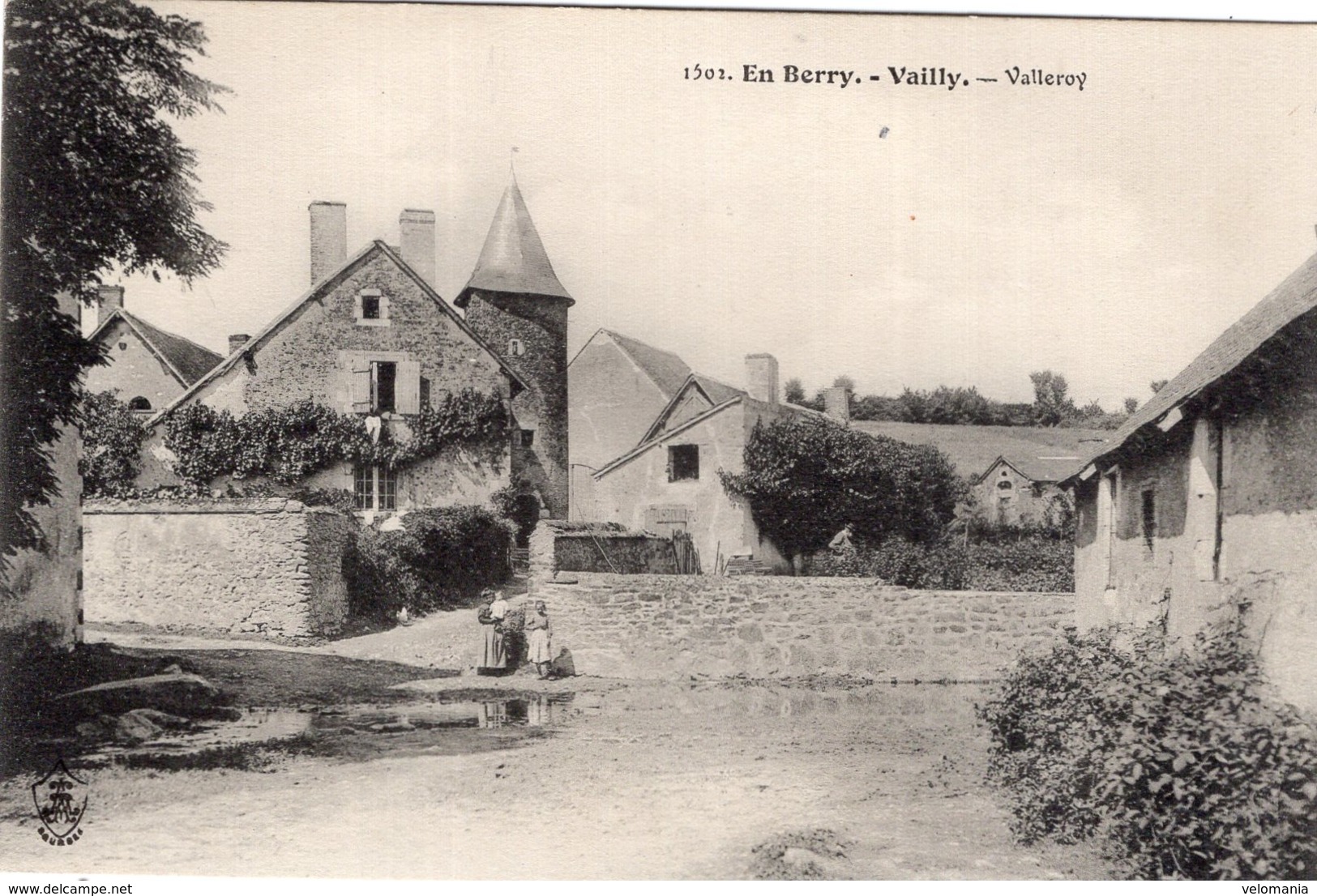 S1719 Cpa 18 Vailly - Valleroy - Thaumiers