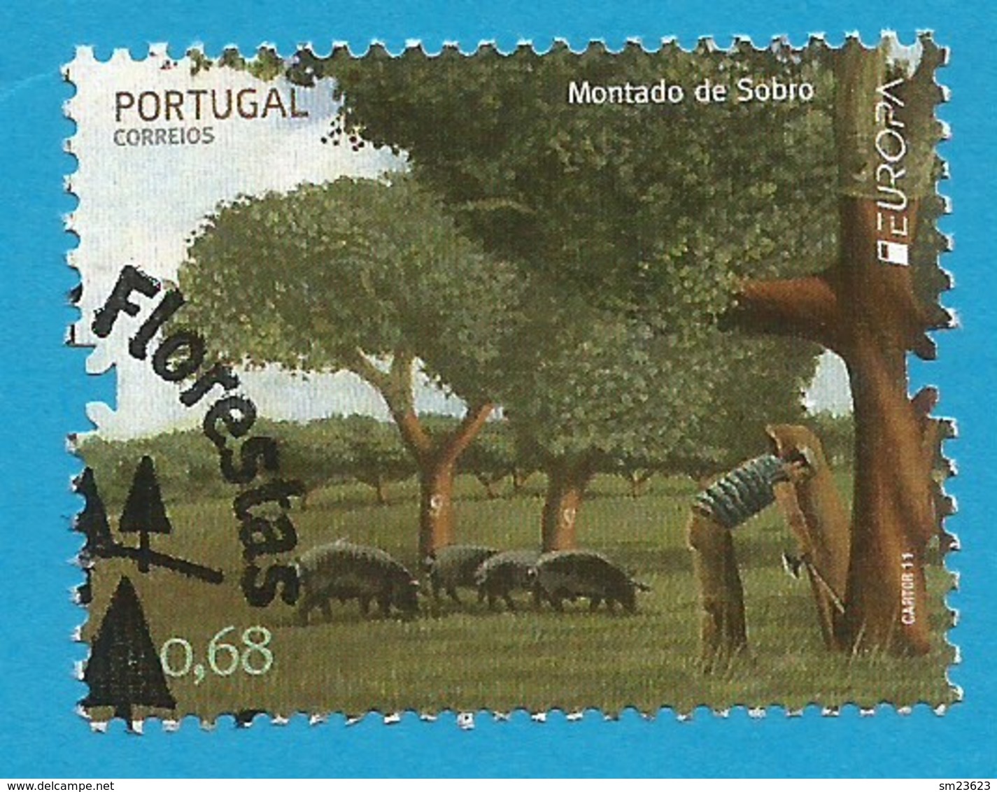 Portugal   2011  Mi.Nr. 3623 , EUROPA CEPT - Der Wald - Gestempelt / Used / (o) - 2011