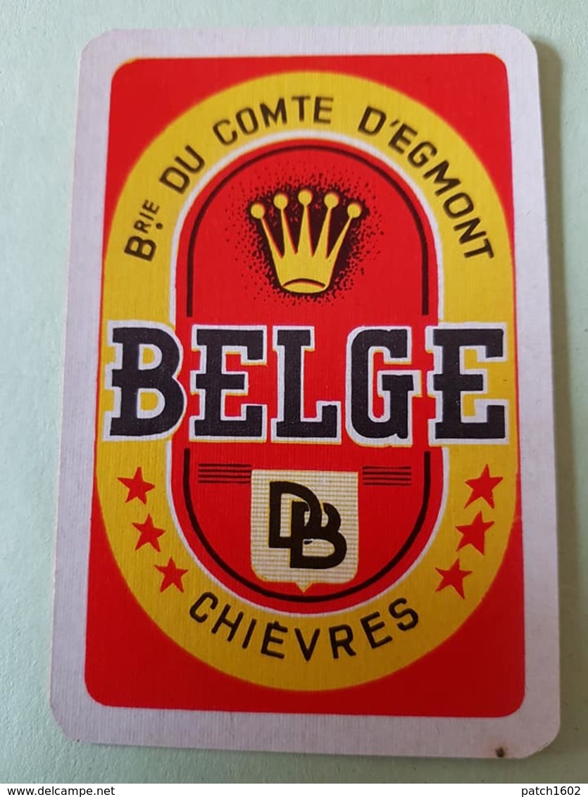 Brasserie Du Comte D'egmont Chiévres Une Carte à Jouer Jeu Cartes - Autres & Non Classés