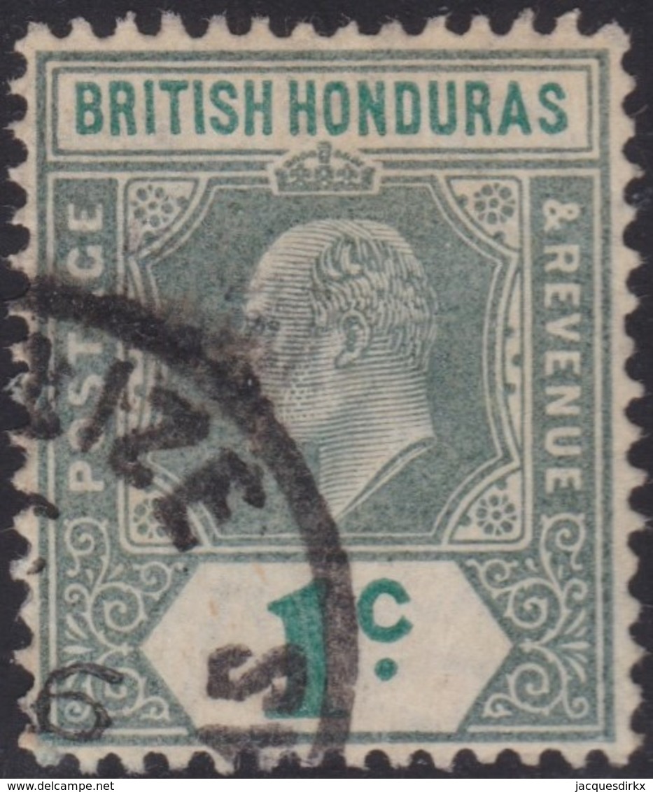 British Honduras    .   SG     .    84     .      O     .   Cancelled         .   /    .  Gebruikt - Honduras Británica (...-1970)
