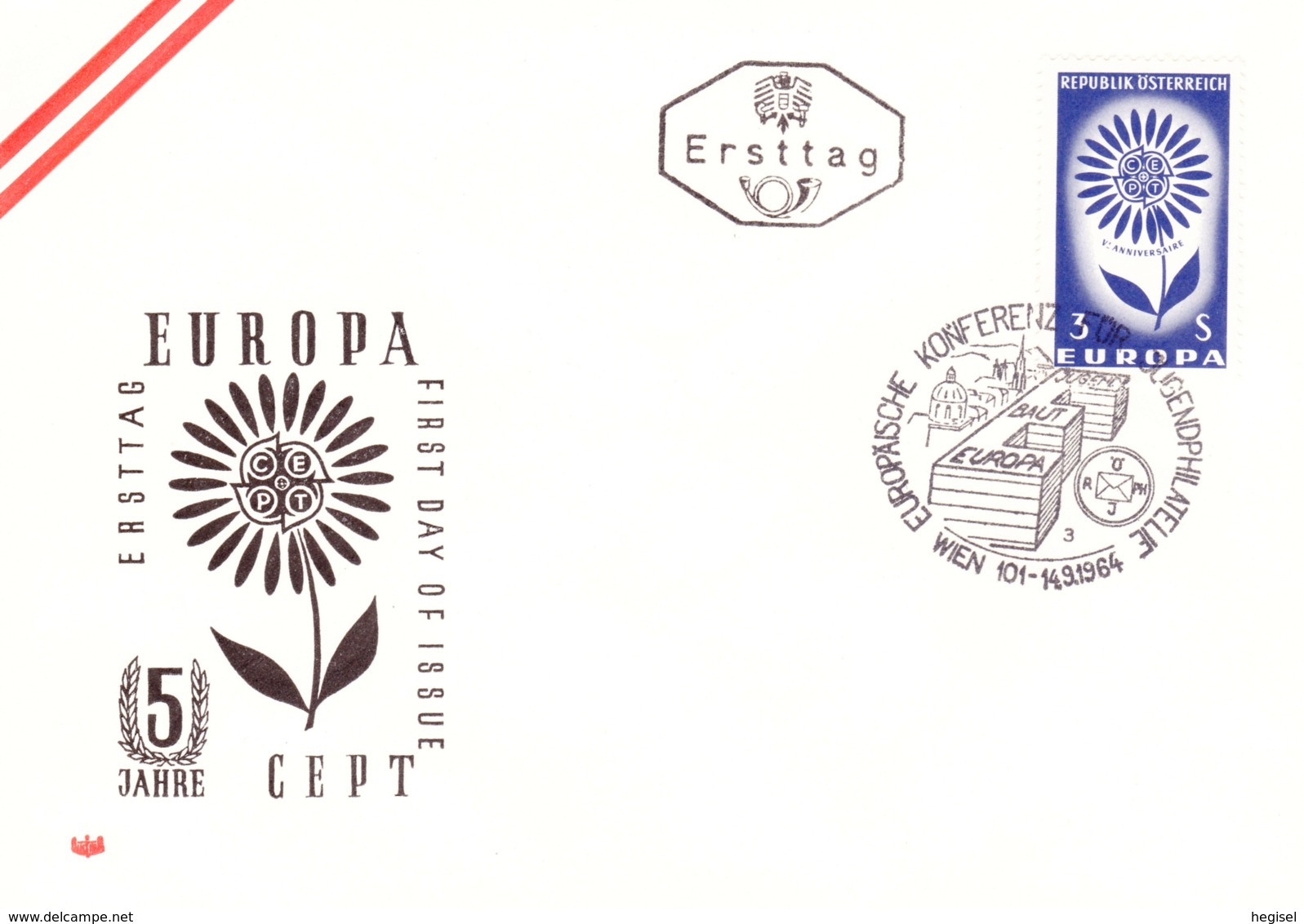 Europa 1964 - Stilisierte Blume FDC (ANK 1203, Mi 1173) - FDC