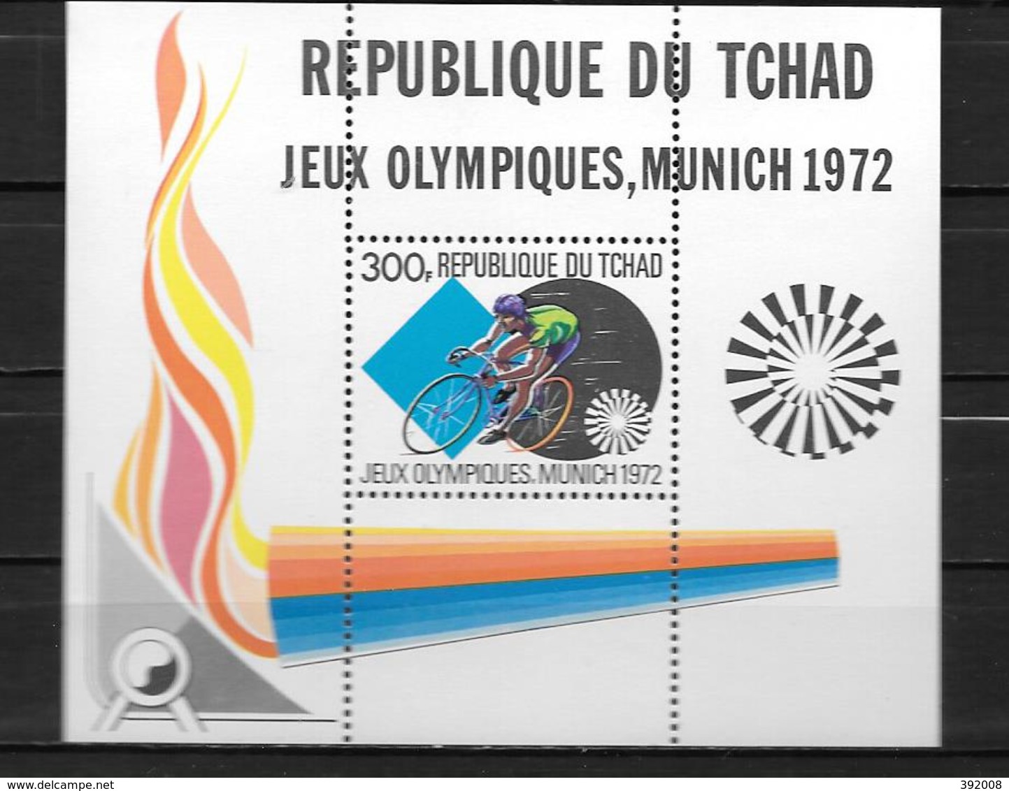 BF - 1972 - N° 13 **MNH - Jeux Olympiques De Munich - Tchad (1960-...)