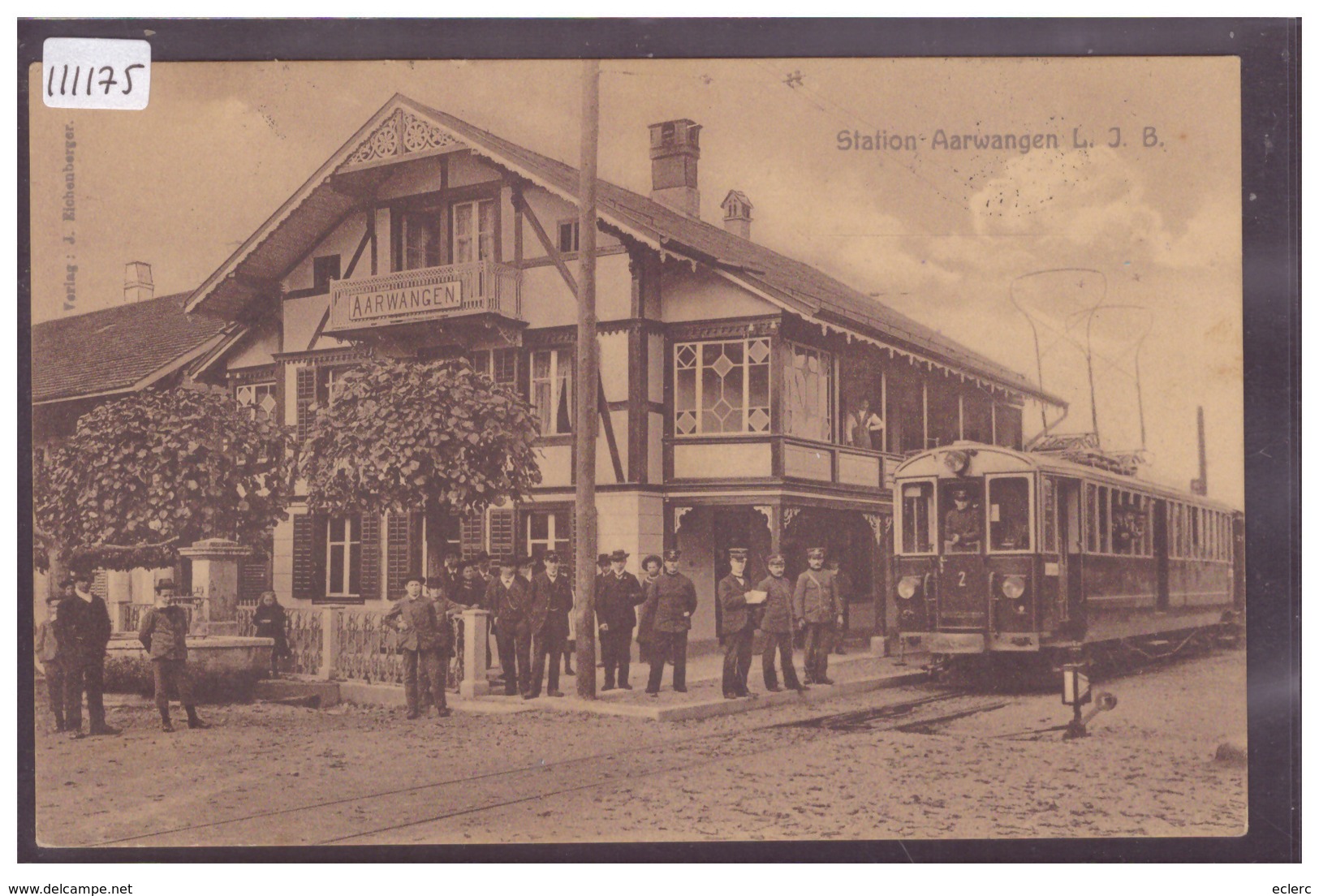 STATION AARWANGEN - TRAIN - BAHN - TB - Aarwangen